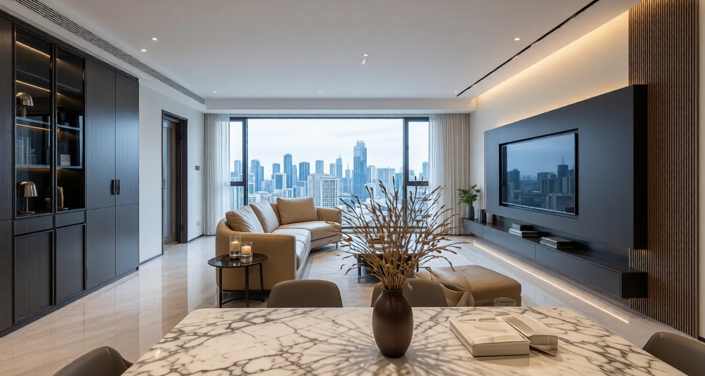 Apartment for rent in Changsha - Merchant's Port Riverside Realm - Photo 1