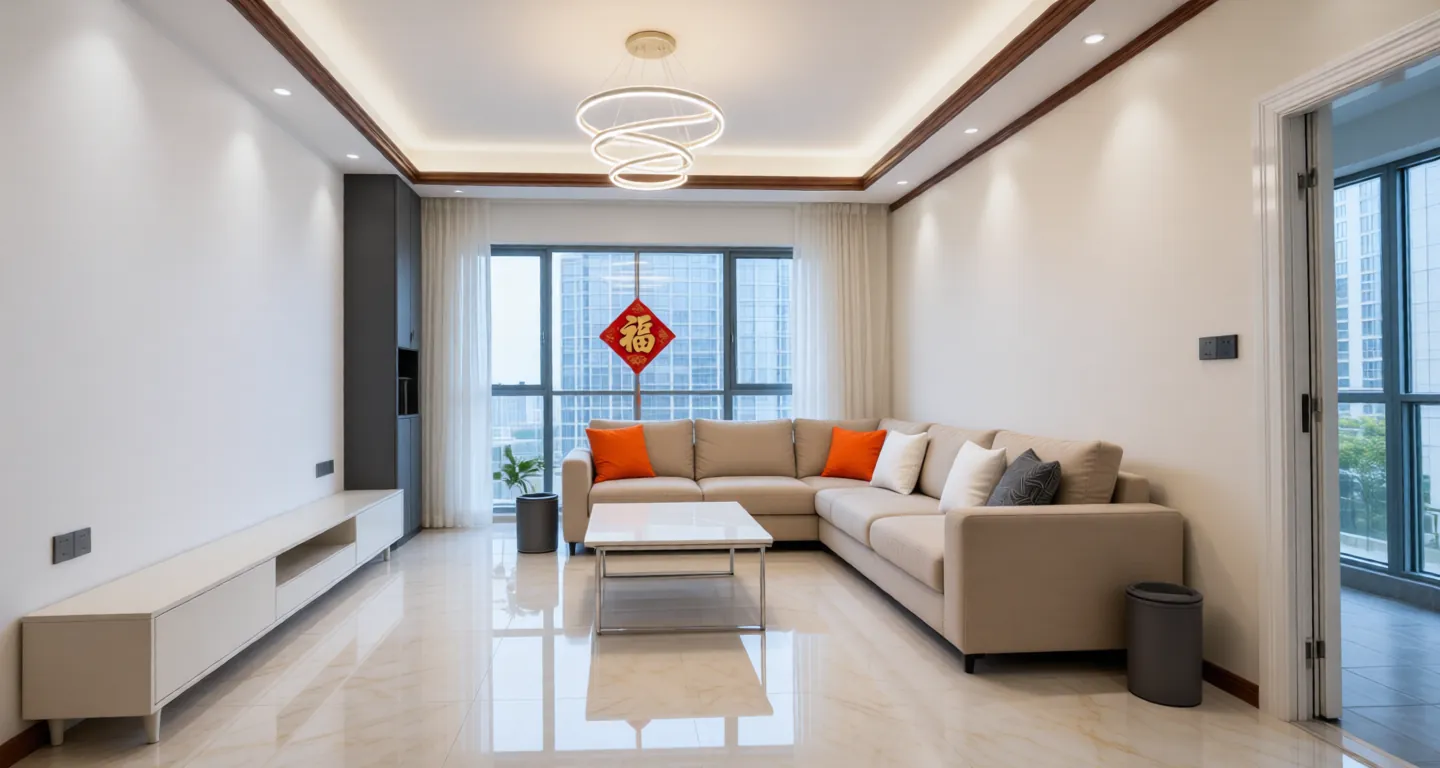 Apartment for rent in Dalian - Zhaoshang Zhenyuan Phase II - Photo 1