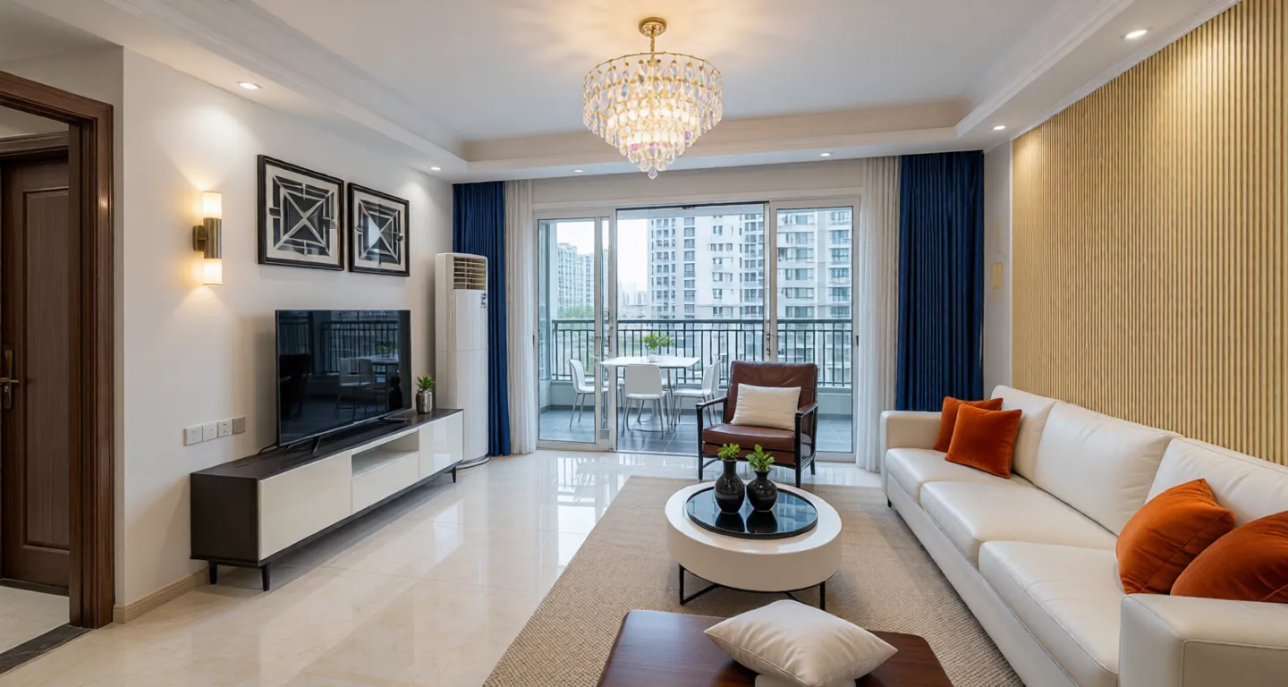 Apartment for rent in Haikou - Evergrande Meilisha Tianjun Bay - Photo 1