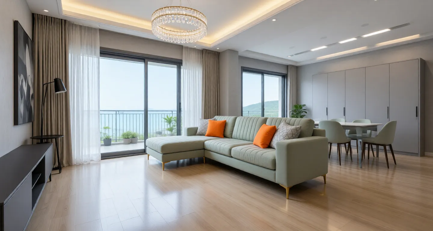 Apartment for rent in Suzhou - Wharf Bayview Garden - Photo 1