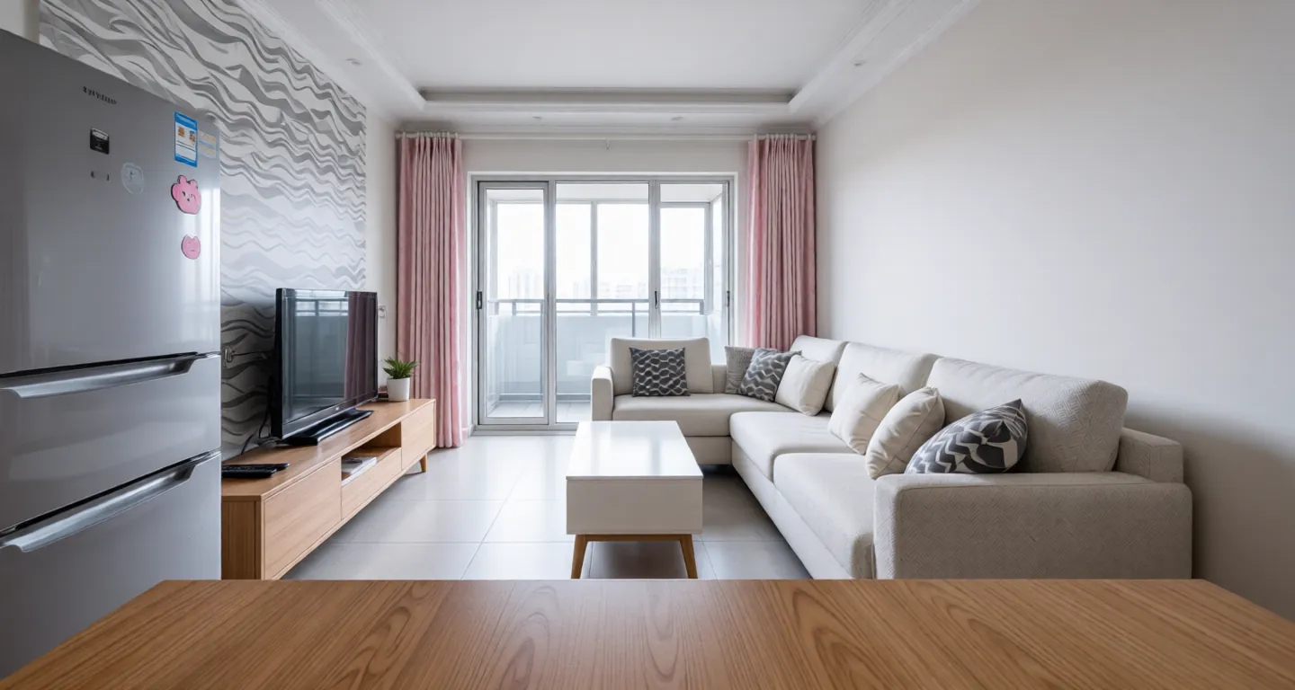 Apartment for rent in Wuhan - Riverside Garden (Caidian) - Photo 1